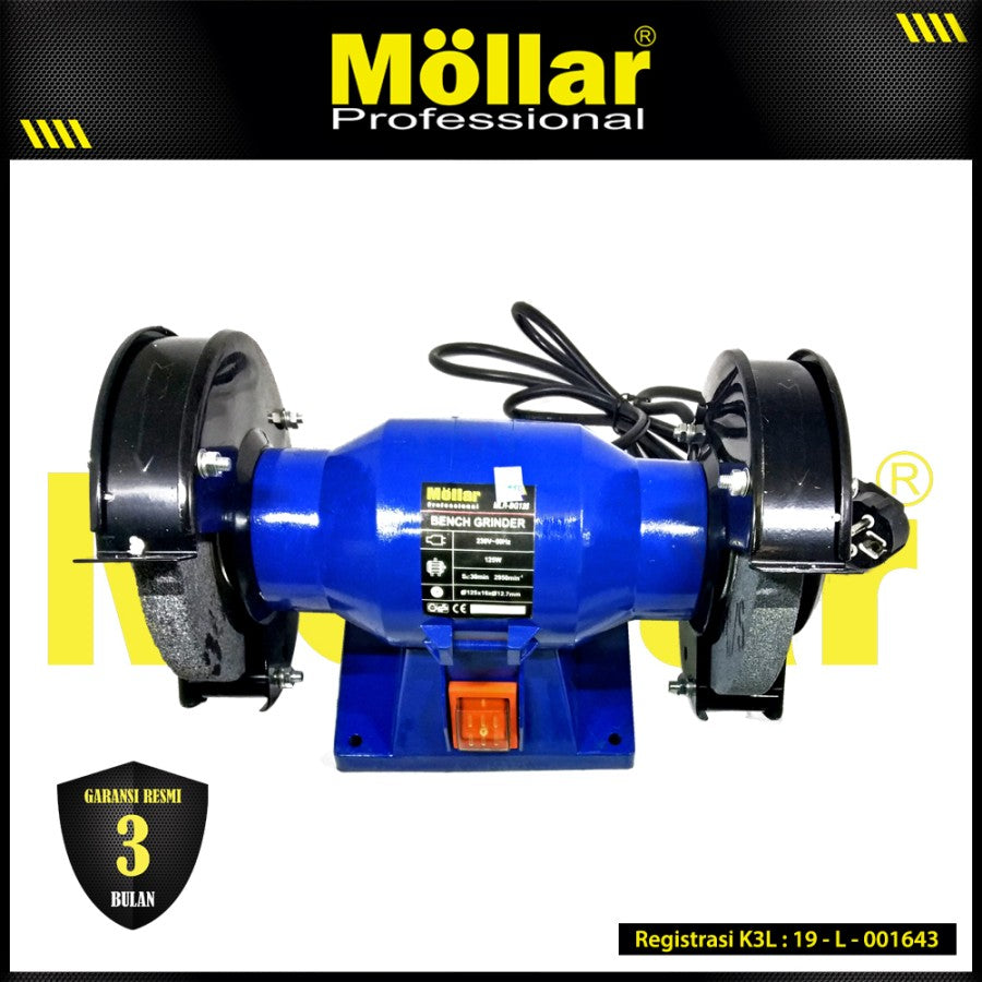 MOLLAR BG005-5" Mesin Gerinda Duduk 5" / Bench Grinder