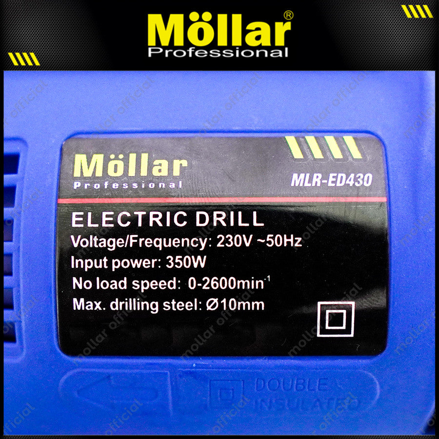 MOLLAR ED430 Mesin Bor Listrik 10 mm