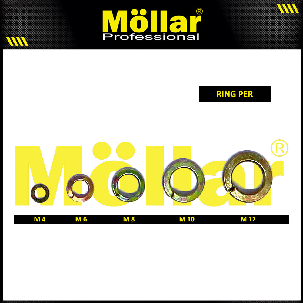 MOLLAR 93-081 Ring Per M12 - 100 pcs