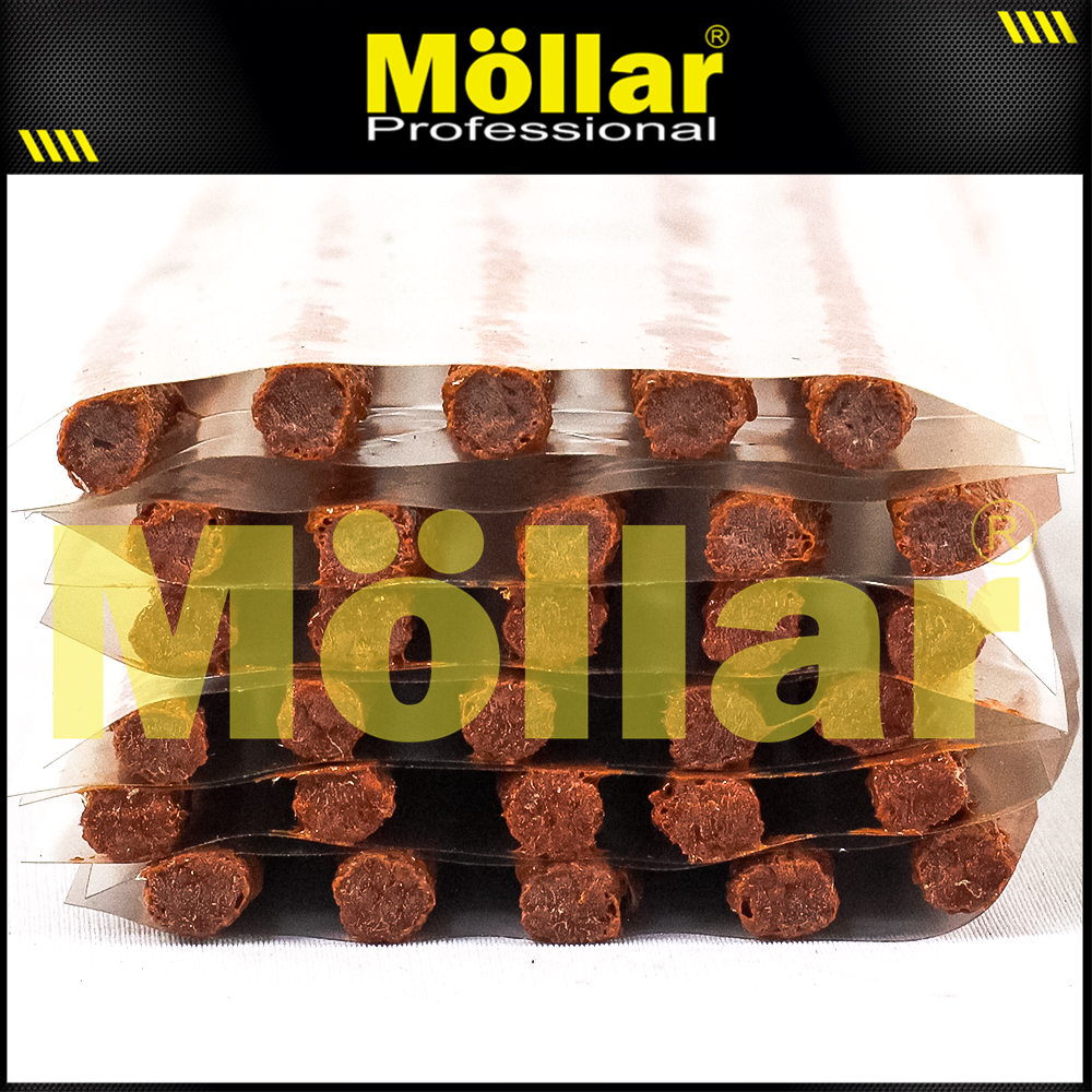 MOLLAR 1 Kotak Refill Karet Alat Tambal Ban Tubles Cacing Motor Mobil