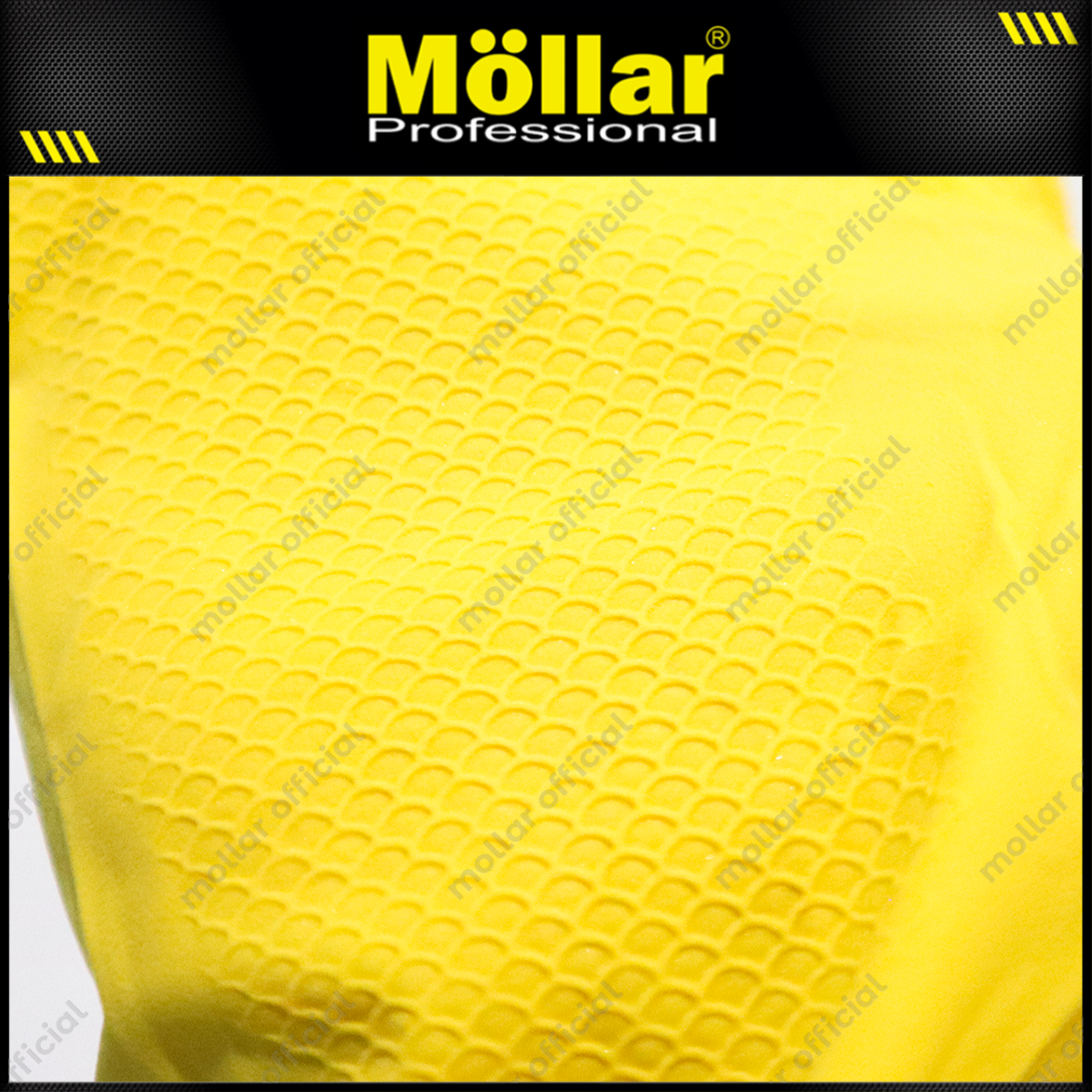 XENON E34020-1 Sarung Tangan Safety Latex (M) Kuning