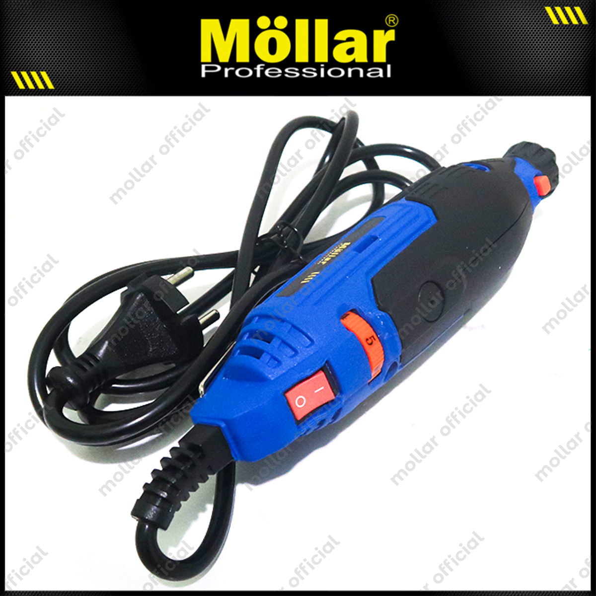 MOLLAR MG005A Mesin Mini Grinder Listrik
