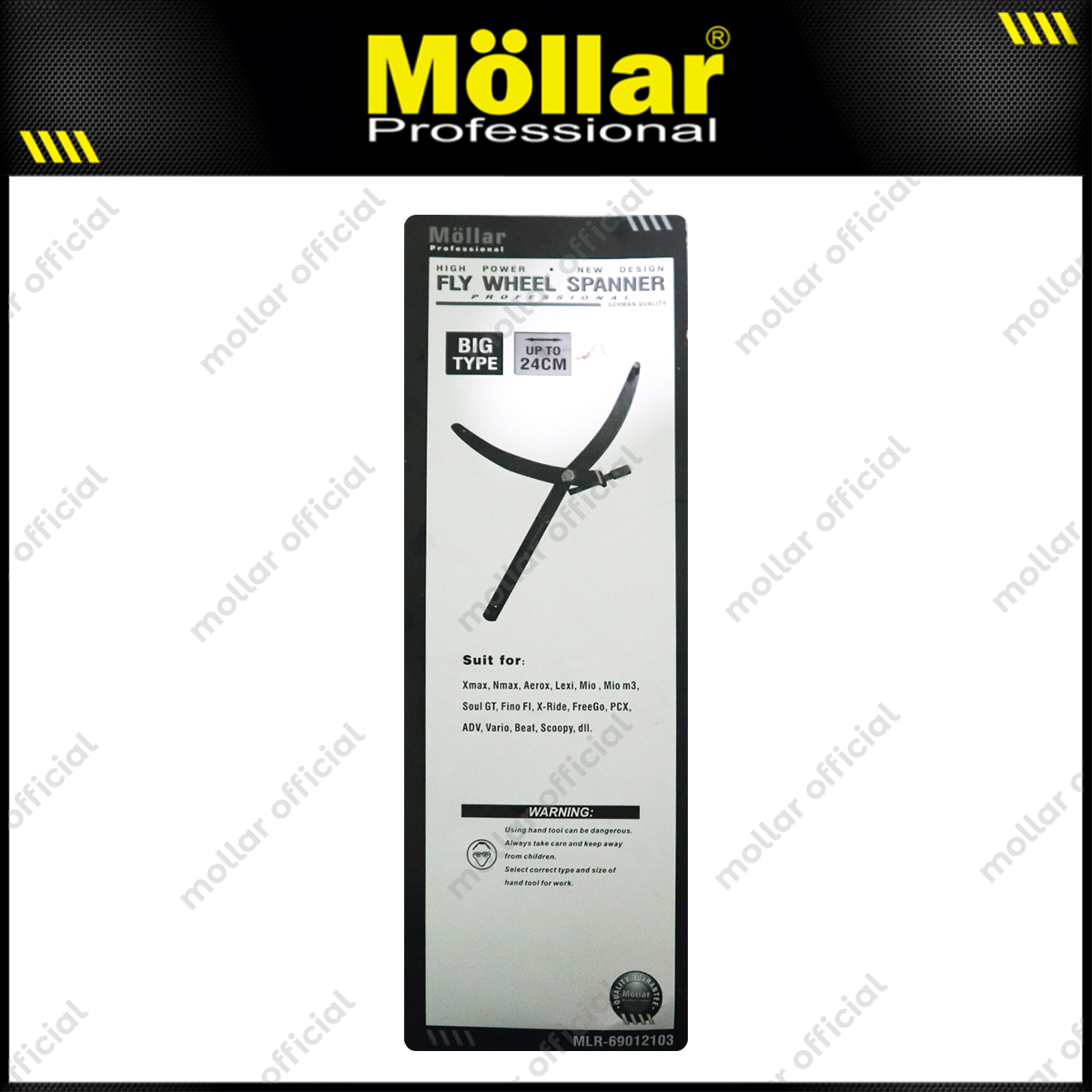MOLLAR MLR-69012103 Treker CVT Besar 24 cm / Flying Wheel Pliers Big