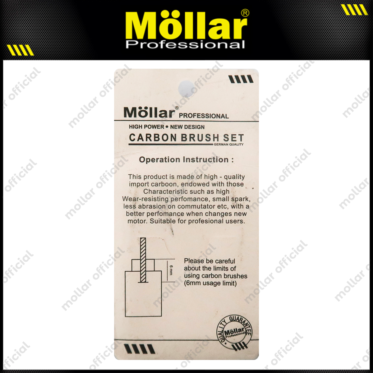 MOLLAR Carbon Brush CB105
