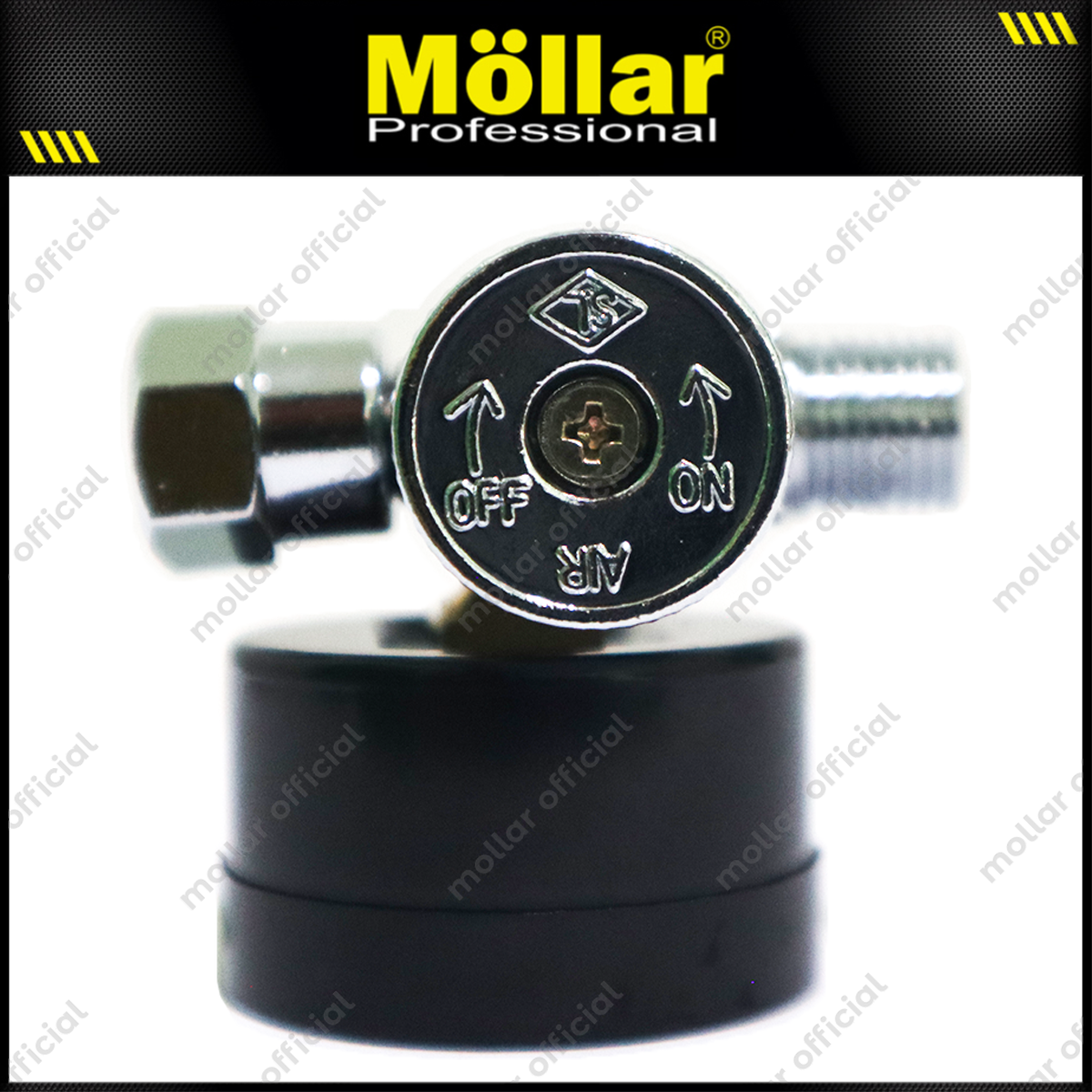 MOLLAR Regulator Spray Gun 1/4" Tekanan 12 bar / 180 psi