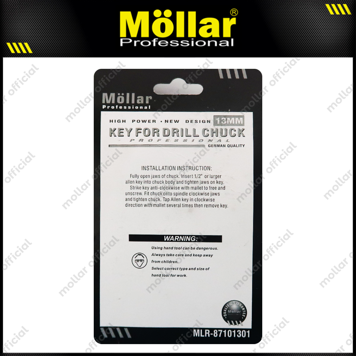 MOLLAR Kunci Kepala Bor Listrik 13 mm