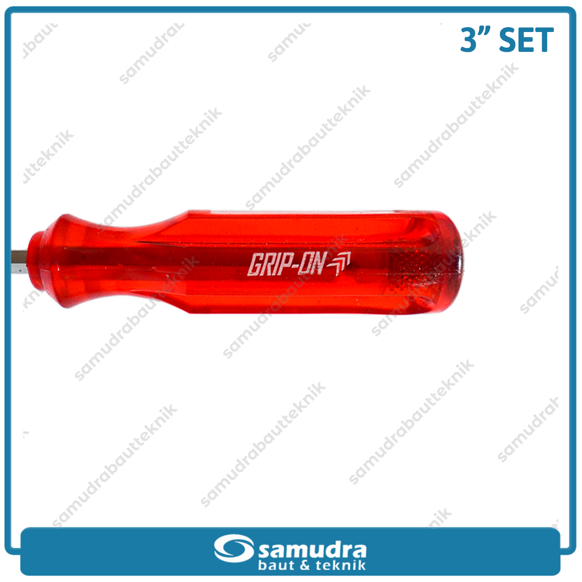 PAKET GRIP ON Obeng Tembus 3" Plus Minus