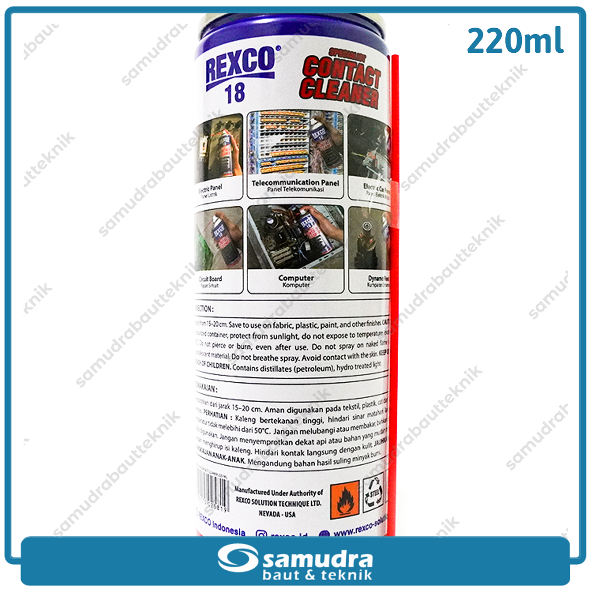 REXCO 18 Specialist Contact Cleaner 220 ml isi 24 pcs