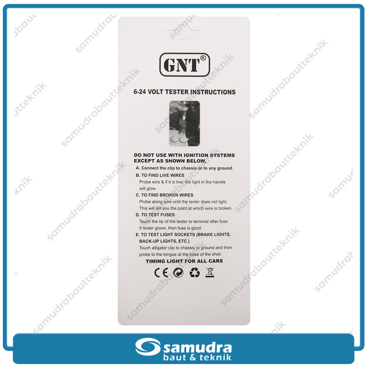 GNT Y-37-01 Obeng Tespen DC 6-24V