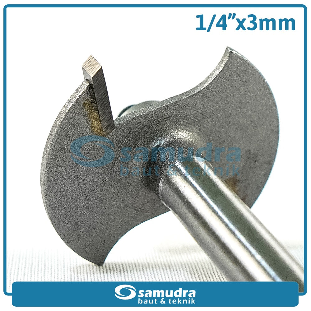 MODERN Mata Profil Sloting Bit 3 mm / Trimmer Bit 1/4"