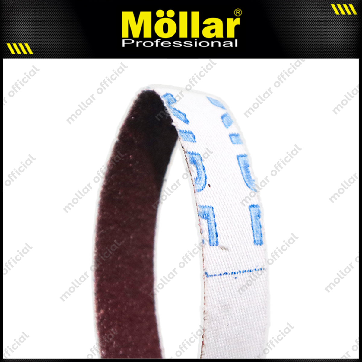 MOLLAR Mata Amplas Belt Sander Mesin Gerinda Susun No. 60
