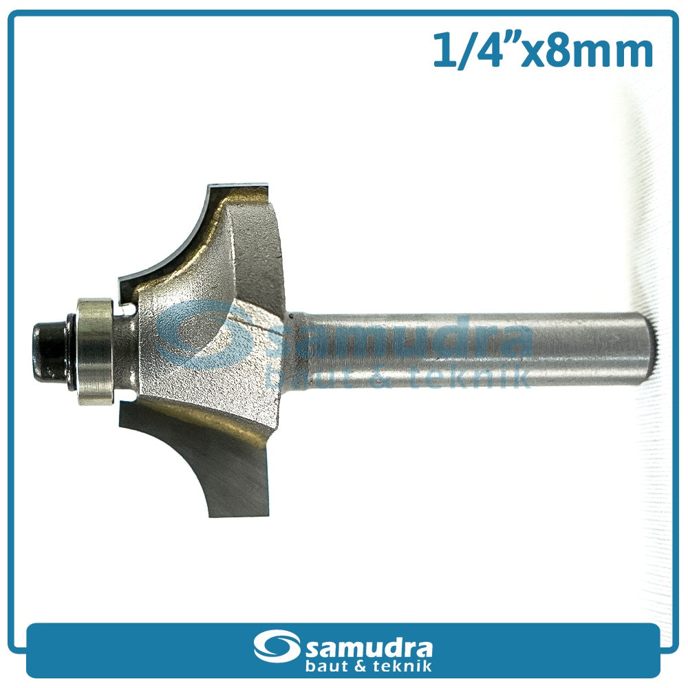 MODERN Mata Profil Beading Bit 8 mm / Trimmer Bit 1/4"x5/16"