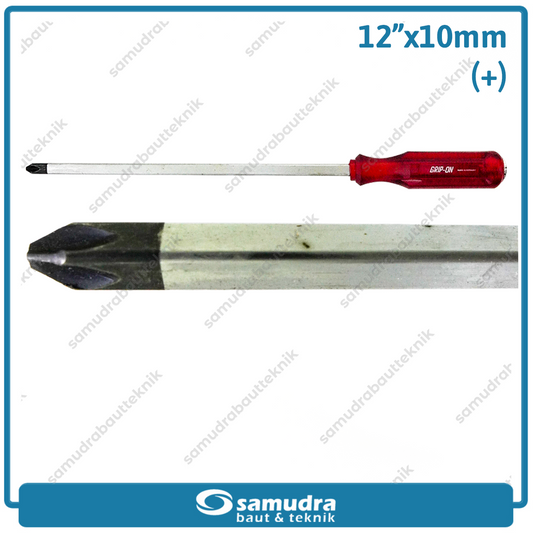 GRIPON 84-892 Obeng Tembus 12" Plus x 10 mm