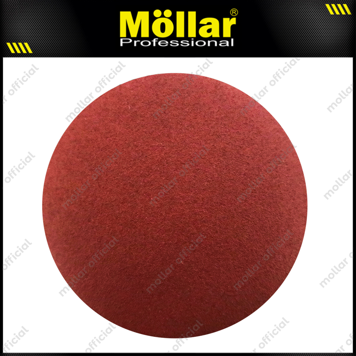HSS Amplas Bulat No 120 Amplas Velcro Tempel Mata Gerinda 4 Inch - 100 Pcs