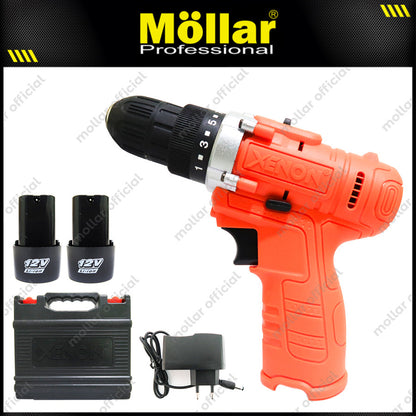 XENON CDD500 Mesin Bor Baterai 12V / Cordless Drill