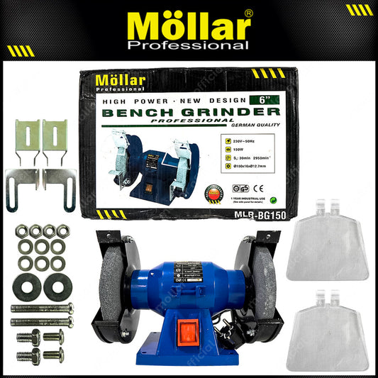 MOLLAR BG005-6" Mesin Gerinda Duduk 6" / Bench Grinder