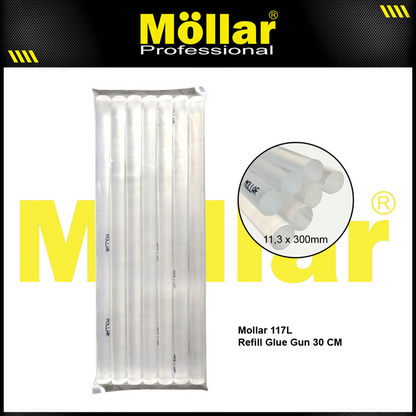 MOLLAR 93-184 Isi Lem Tembak Besar Panjang 30 cm Set - 7 pcs