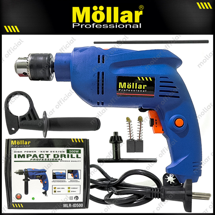 MOLLAR ID500 Mesin Bor Beton Listrik 13 mm / Impact Drill