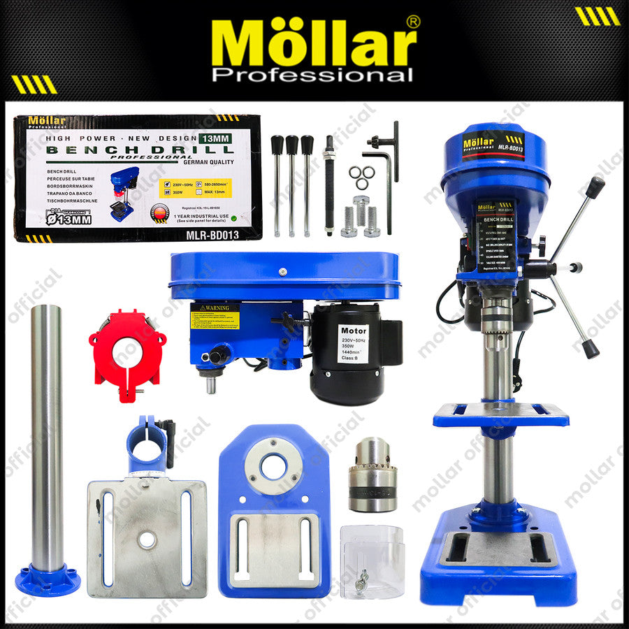 MOLLAR BD013 Mesin Bor Duduk Listrik 13 mm / Bench Drill