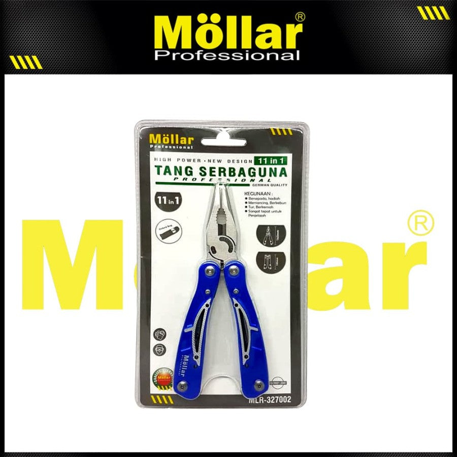 MOLLAR Tang Lipat Serbaguna 11 in 1 / Tang Multipurpose