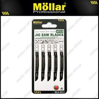 MOLLAR No. 3 Mata Jigsaw Set 5 pcs / Jig Saw Blade