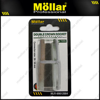 MOLLAR MLR-69012004 Kunci Mahkota Tipe A / Double Crown Socket