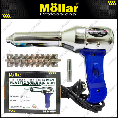 MOLLAR HG400 Mesin Hot Gun Las Plastik / Plastic Welding Gun
