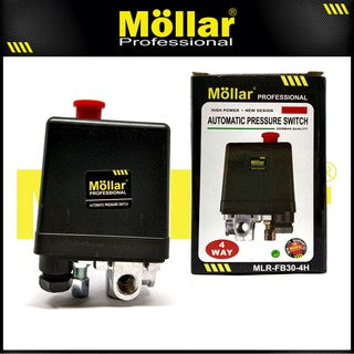 MOLLAR FB30-4H Otomatis Kompresor 4 Cabang / Automatic Compressor 4 Way