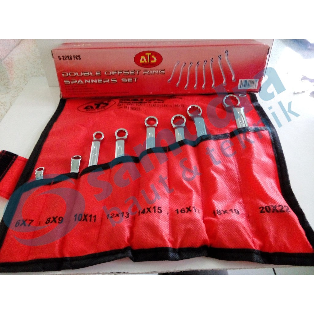 ATS Kunci Ring Set 8 pcs (6-22 mm)