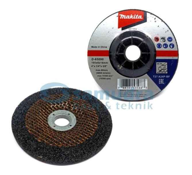 MAKITA D-65090 Mata Gerinda Poles Besi 4" / Grinding Wheel