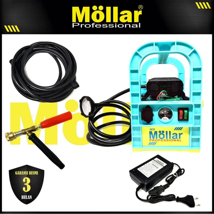 MOLLAR HPW10A Mesin Steam Motor Mobil Alat Cuci AC Portable Sprayer