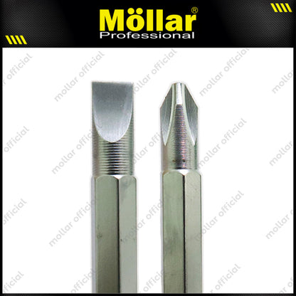 HDT JH27-819 Obeng 3 Way Gagang Karet 145 mm