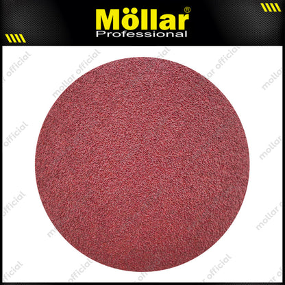 HSS Amplas Velcro Bulat No. 60 Mesin Gerinda 4"