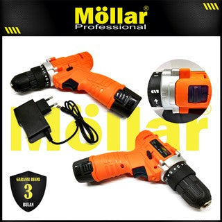 XENON CDD500E Mesin Bor Baterai 12V / Cordless Drill 1 Baterai