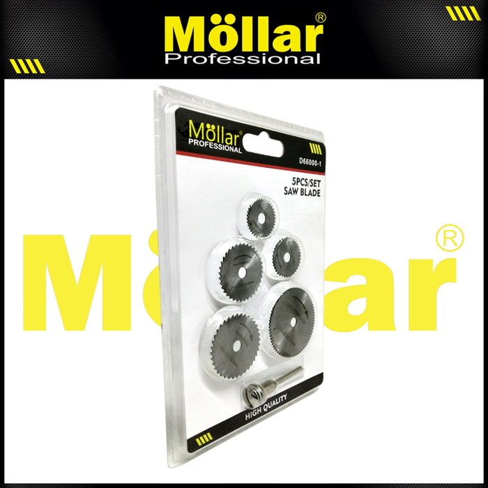 MOLLAR D660-1 Saw Blade Set 5 pcs / Mata Mini Grinder
