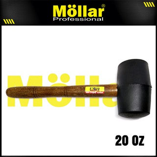 BLITZ Palu Karet Gagang Kayu 20 oz