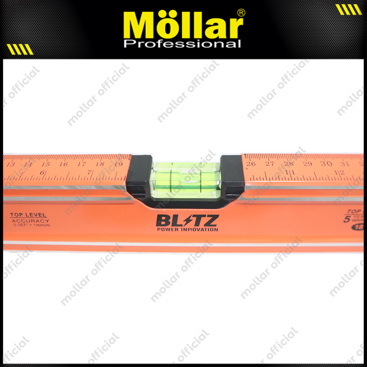 BLITZ 320B Waterpas Aluminium 18" / Waterpass Box Level