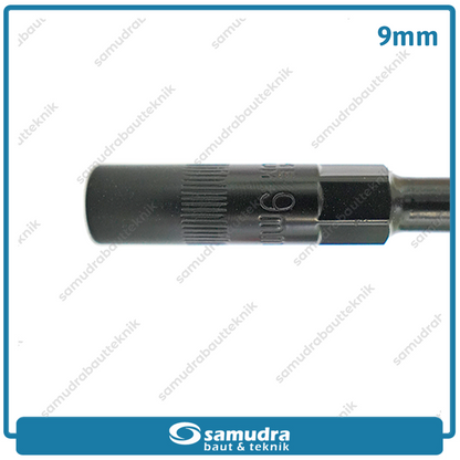 LIPPRO 886-9 Kunci Sok T Hitam 9 mm