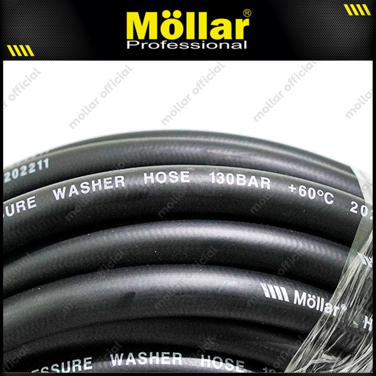 MOLLAR Selang Jet Cleaner 400 bar Panjang 20 meter