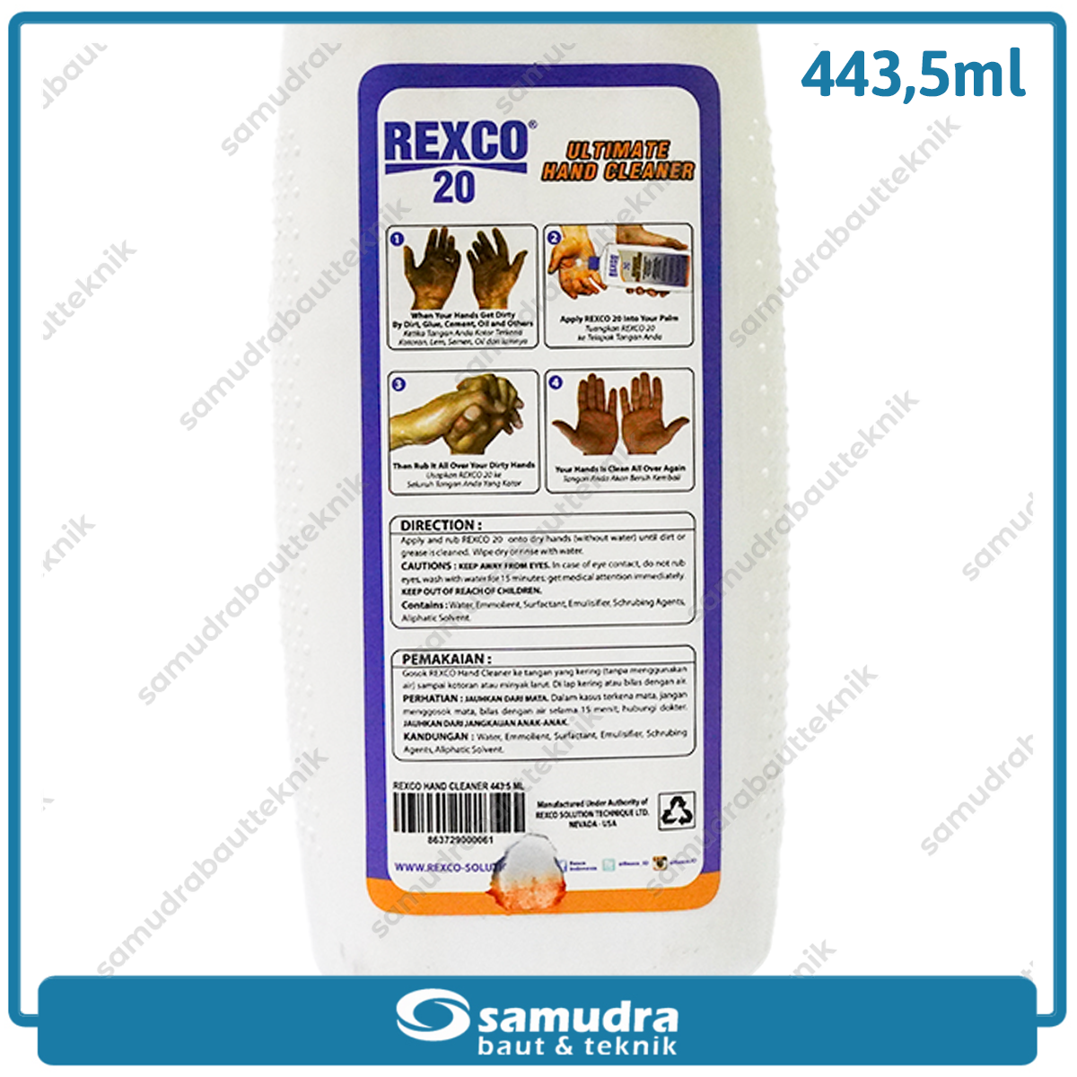 REXCO 20 Ultimate Hand Cleaner 443.5 ml