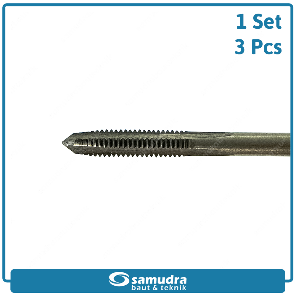 K55 K55-SW-HTS-M04 Hand Taps M4 x 0.7 Set 3 pcs
