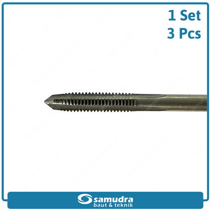 K55 K55-SW-HTS-M04 Hand Taps M4 x 0.7 Set 3 pcs