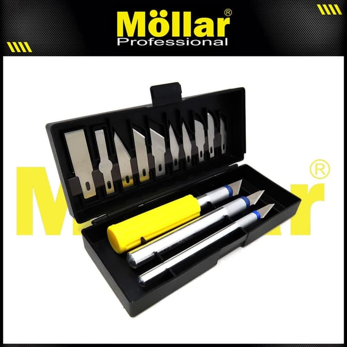 MOLLAR HKS13 Pisau Ukir Set 13 pcs