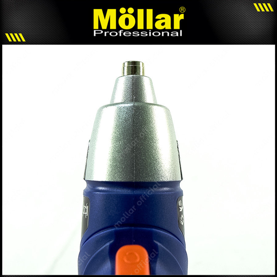 MOLLAR CDS014 Mesin Obeng Baterai 4.8V Aksesoris Set / Cordless Screwdriver