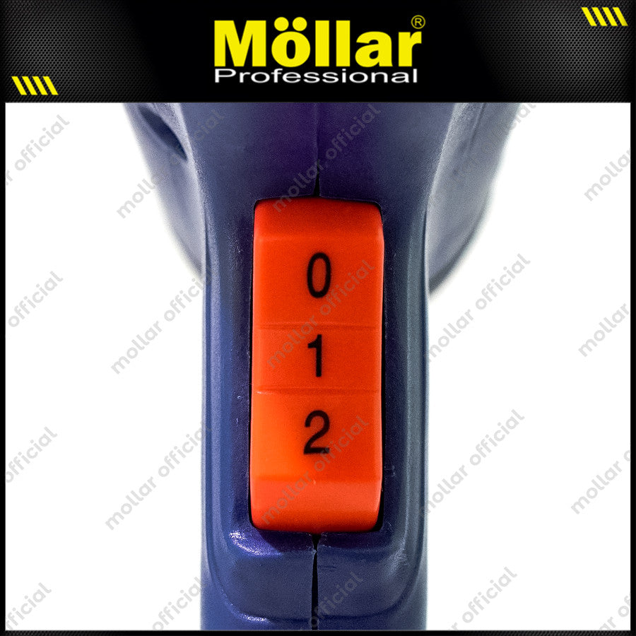 MOLLAR HG003 Mesin Hot Gun Aksesoris Set / Heat Gun