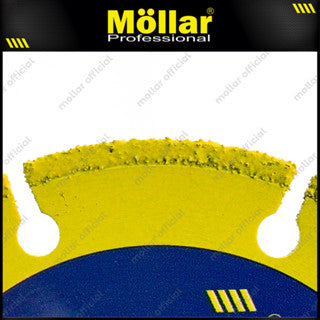 MOLLAR Mata Potong Besi Yellow 4" / Diamond Wheel