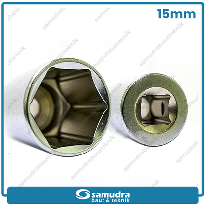 LIPPRO 3101M-15 Mata Sok 1/2" 6PT 15 mm