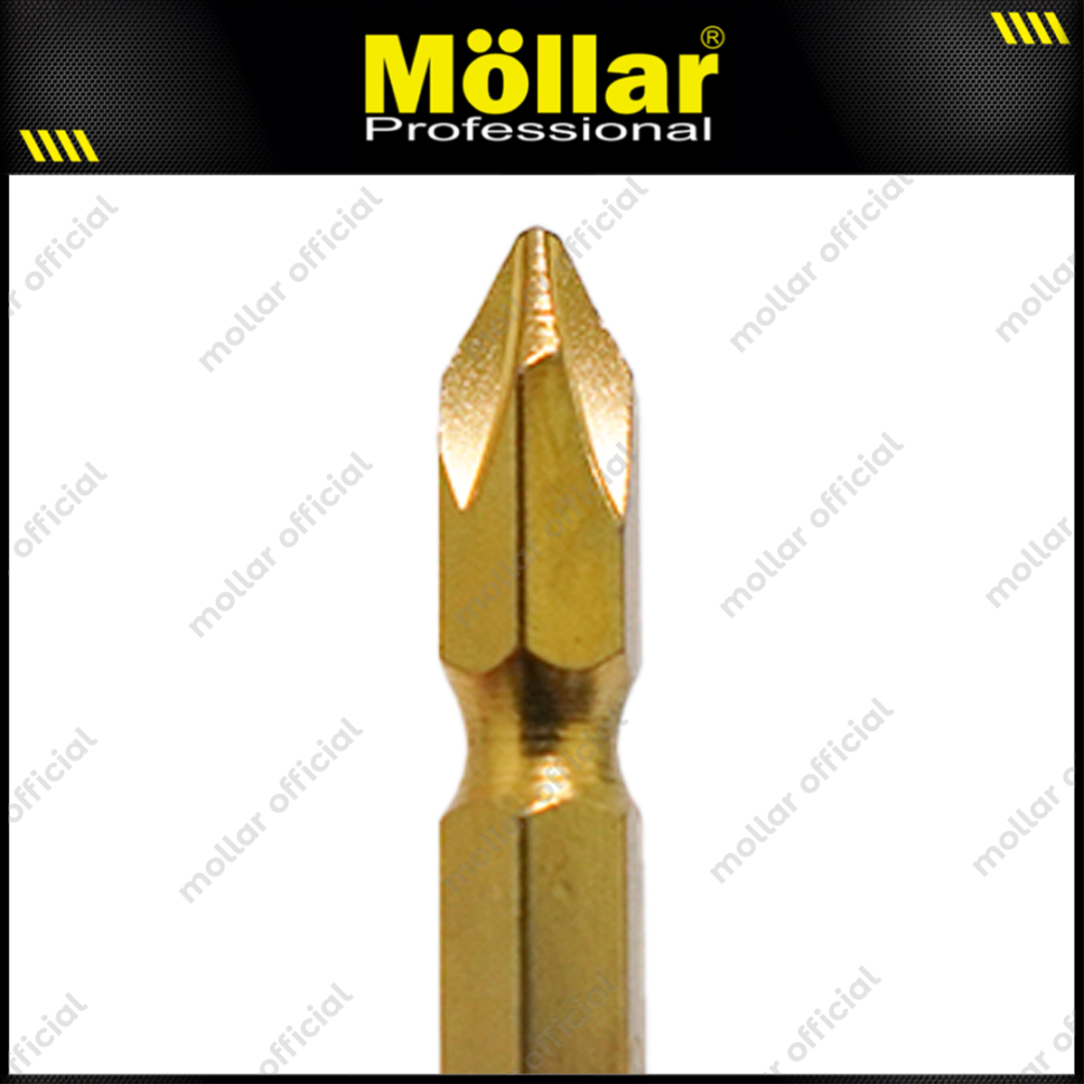 MOLLAR Mata Obeng Angin PH1-PH1 65 mm Set 5 pcs