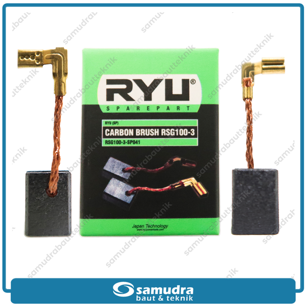 RYU Carbon Brush Mesin Gerinda untuk RSG100-3