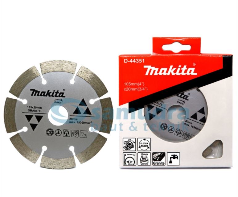 MAKITA D-44351 Mata Potong Keramik 4" / Diamond Wheel Granite Marble